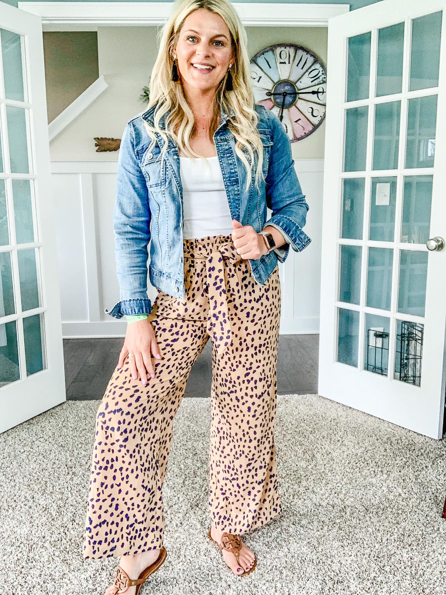 Leopard Amazon pants